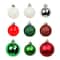 80 Pack Red, Green, Silver & Gold Shatterproof Ball Ornaments by Ashland®